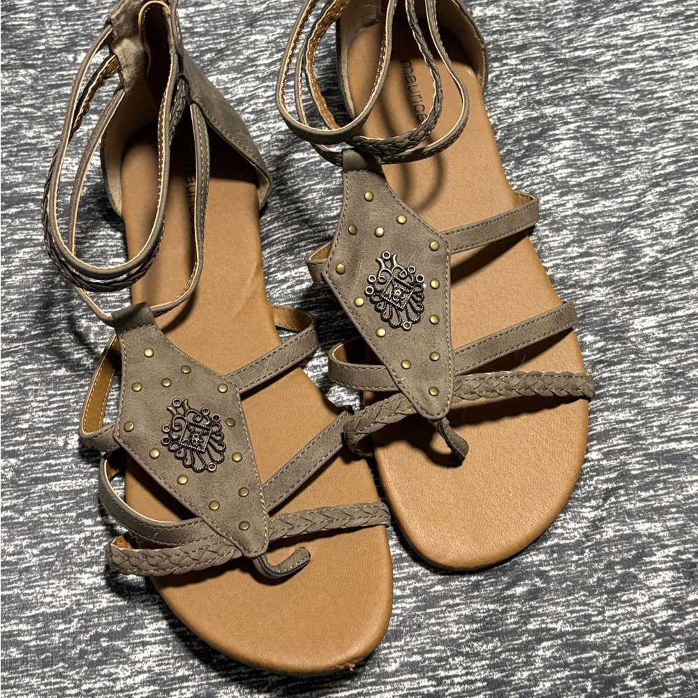 Brown Strappy Sandals - Maurices